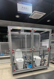 LT-WY13 टॉयलेट सीट सीट रिंग आणि कव्हर लाइफ टेस्ट मशीन