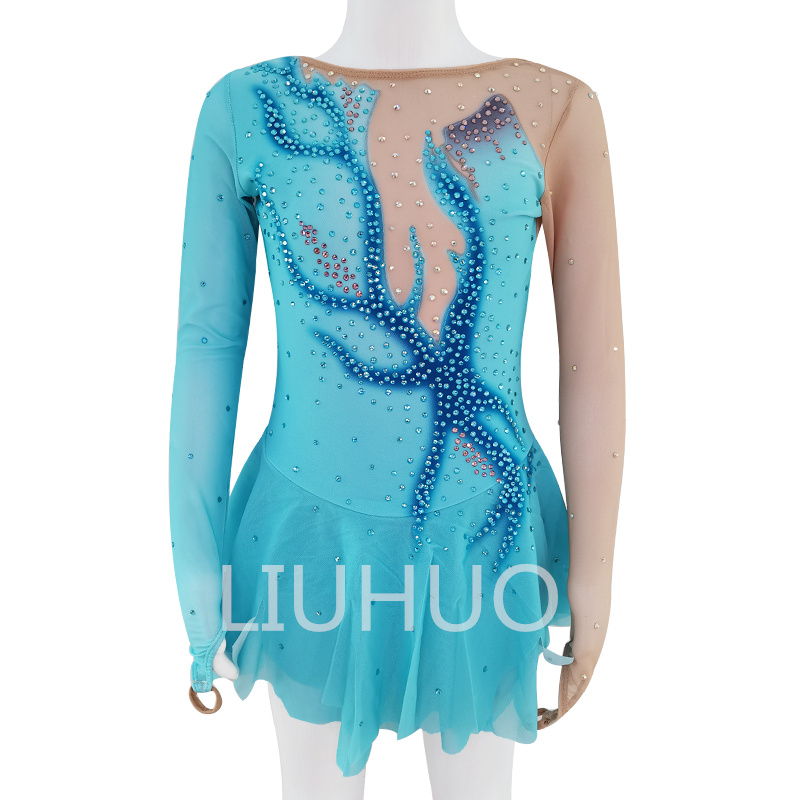 Speed Figure skating  Dress Leotards professional women adult children’s female figure skating costume stage competitive performance