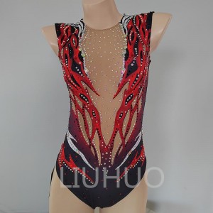 LIUHUO Synchronized Swimming Suits Professional Girls Training Competitive Leotards