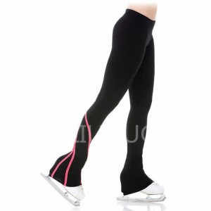Figure Skating Pants Girl’s Ladies Skating Pants Figure Skating Training Suits Plus Velvet Pants Pink