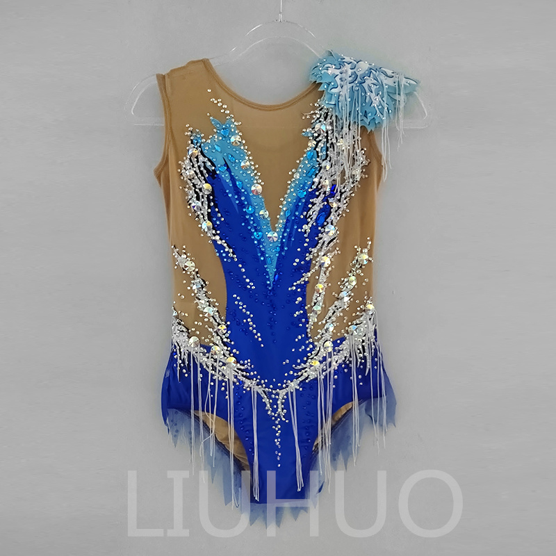 Blue Rhythmic Gymnastics Uniform: Breaking with Tradition and Reviving New Vitality