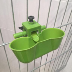 Automatic quail cage water drinker bowl (1)1387