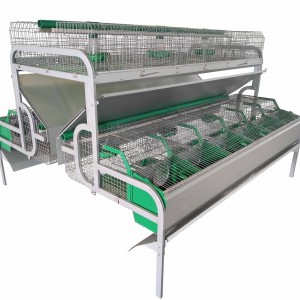 Cheap PriceList for Livestock Tools - 2021 hot sale industrial breeding cages for European manure cleaning rabbit cage commercial breeding – MARSHINE
