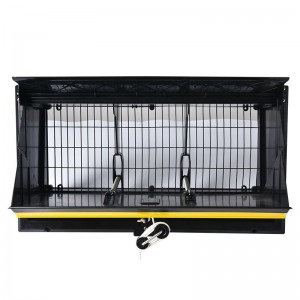 New-type side wall mounted ventilation air inlet window system for Poultry pig farm chicken houses