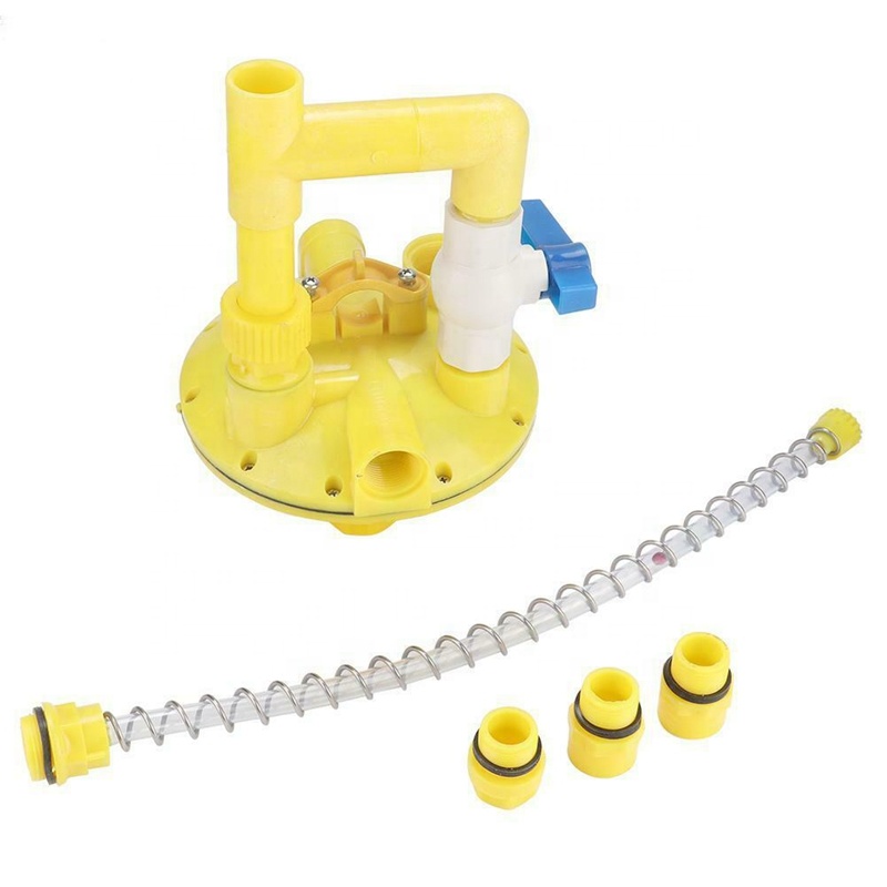 Adjustable drinking lines water flow valve regulator poultry water pressure regulator for chicken farm