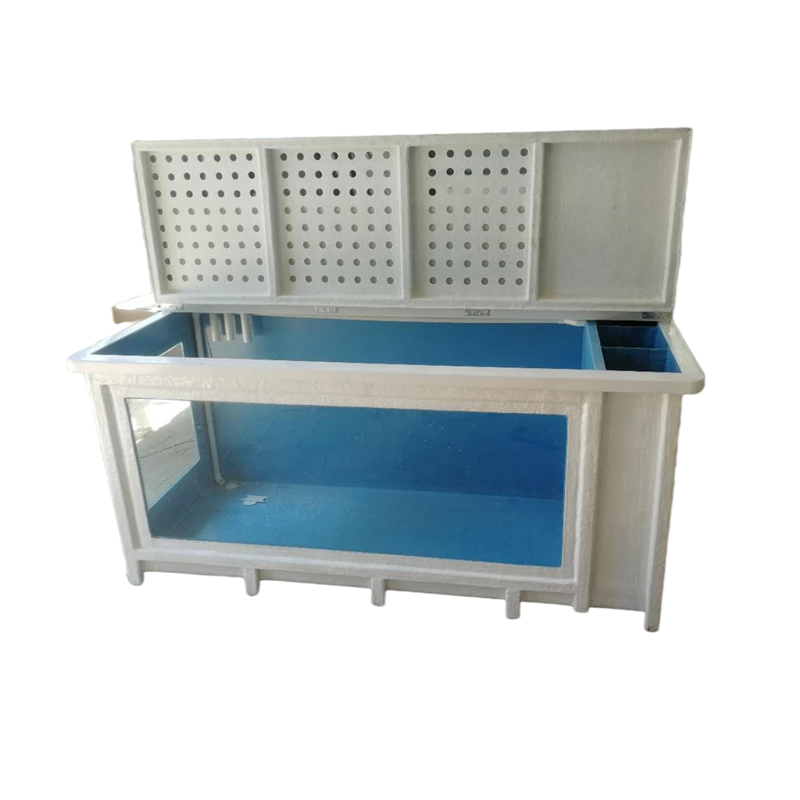 Hot Sale High Quality Aquarium Tank Accessory Durable Hand Lay Up Moulding Fish Farming Round Tank