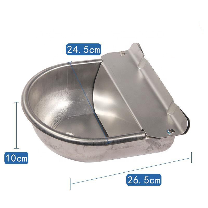 Stainless Steel Float Ball Cow Drinking Tools Cattle Goat Horse Dog Drinking Through Automatic Livestock Water Drinking Outlet