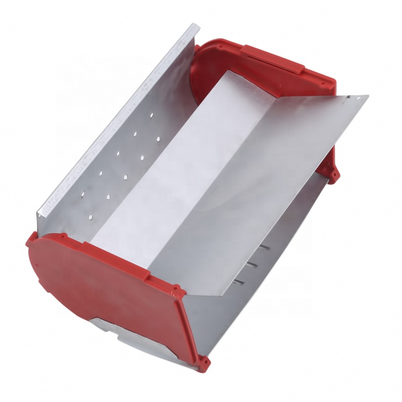 Many Size Rabbit Food Feeder Stainless Steel Rabbit Food Feeder Trough For Rabbit Cage