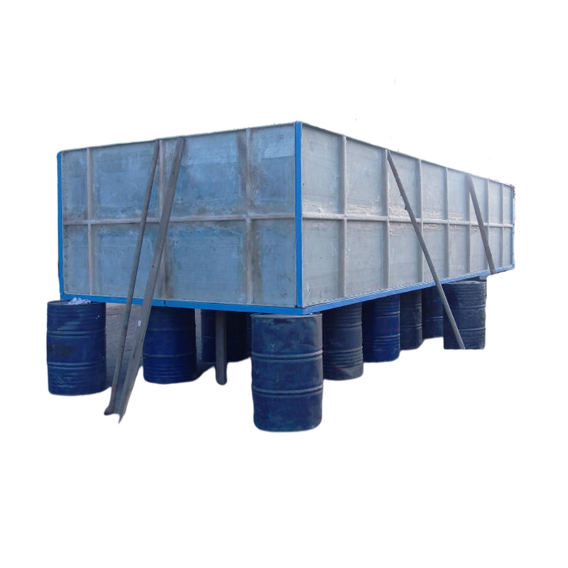 Wholesale High Quality Aquarium Tank Accessory Durable Hand Lay Up Moulding Fiberglass Blue Fish Tank