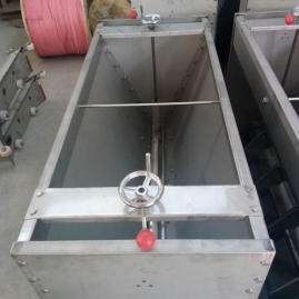 Stainless steel pig conservation trough (1)2744