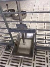 Stainless steel water level trough  (1)926