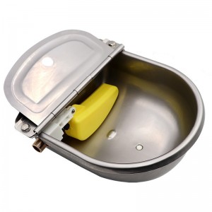 Stainless Steel Cattle Drinking Bowl With Float
