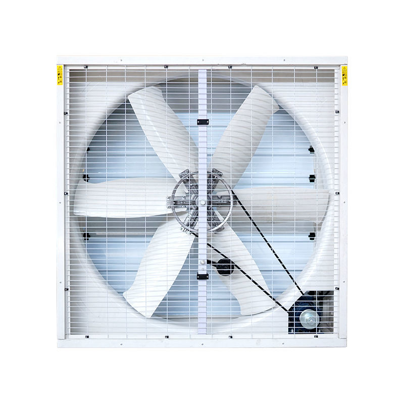 Drop Hammer Ventilation Fiberglass Fan Industrial Wall Mount FRP Exhaust Fans With Shutter Featured Image