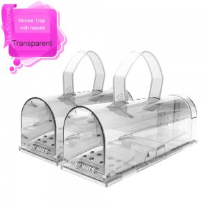Plastic mousetrap mouse cage mousetrap for household use