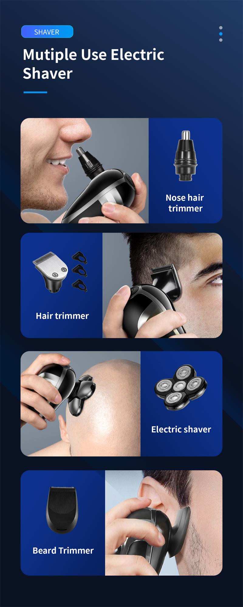 Do I need to use foam for an electric shaver?