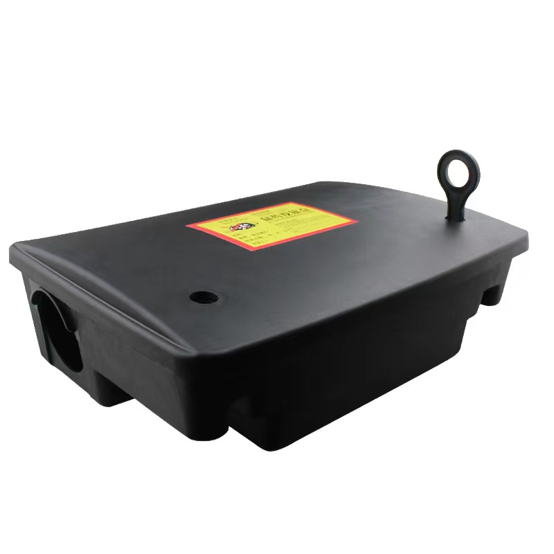 China Reusable PP plastic outdoor indoor rodent bait station mice rat bait  station box factory and manufacturers
