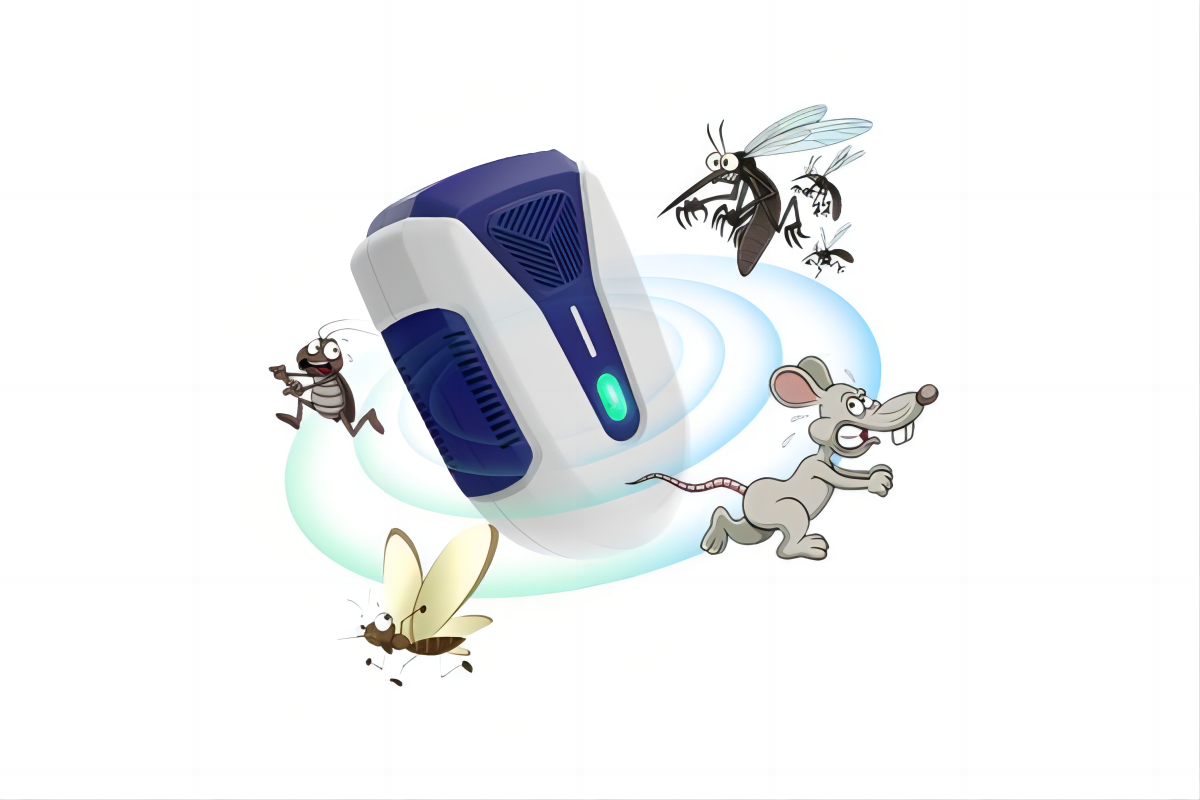 Electronic mosquito repellent circuit-How is the ultrasonic repeller produced?