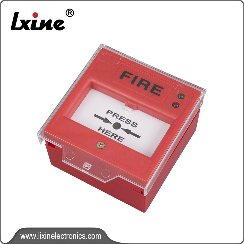OEM China Fire Alarm Control Panel System - Manual call point for fire alarm system LX-505 – LIXIN