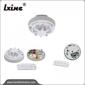 Heat detector with battery LX-227AC/DC