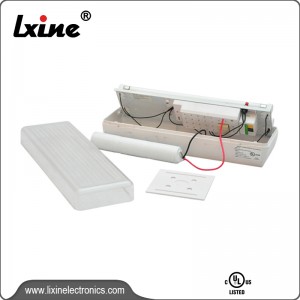 UL approval emergency lighting with double fluorescent tubes LX-611