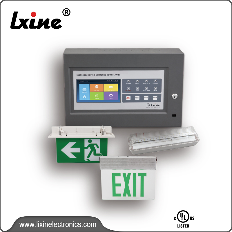 Lixine EMERGENCY LIGHTING  CENTRAL MONITORING SYSTEM-by Lixin Factory