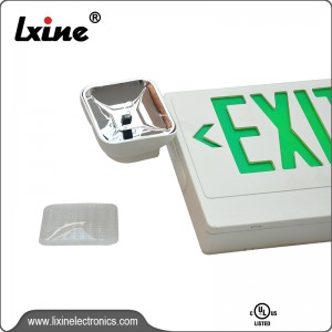 Emergency lighting combo exit sign LX-7601G/R