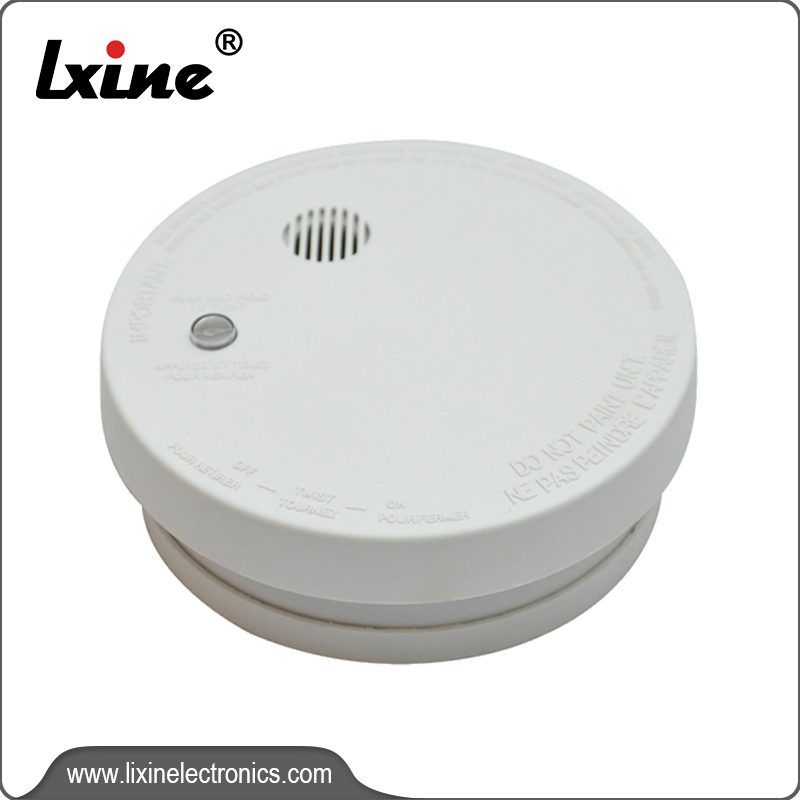 Leading Manufacturer for Emergency Exit Sign Board - Photoelectric smoke detector with battery LX-223 – LIXIN