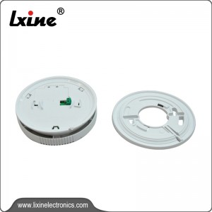 Stand alone photoelectric smoke detector LX-224DC