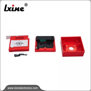 Conventional manual fire alarm button LX-501