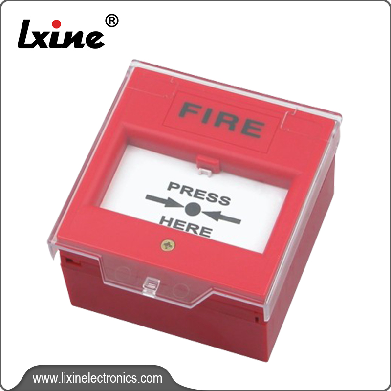 100% Original Fire Alarm Control Panel - Conventional manual fire alarm button LX-501 – LIXIN