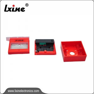 Manual alarm button connecting with fire alarm system LX-502