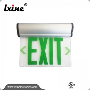 UL listed Exit sign emergency lighting LX-741A12G/R