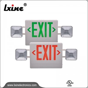Led exit sign emergency lights LX-7603LG/R