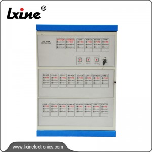 20 Zones Fire alarm control panel with backup battery LX-801-20
