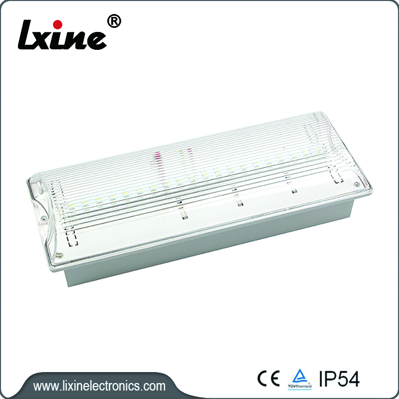 Free sample for Battery Backup Led Emergency Light - CE listed bulkhead emergency luminaire LX-2802L – LIXIN