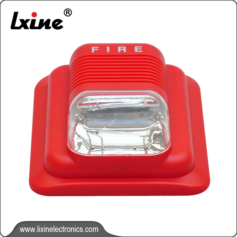 Cheap price Commercial Fire Alarm Systems - Conventional security alarm with flasher LX-905 – LIXIN
