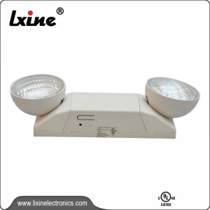UL LED Dual Head Emergency Light LX-681L WB