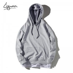 Men Solid Color Layering Hoodie Sweatshirt Simple Casual Versatile