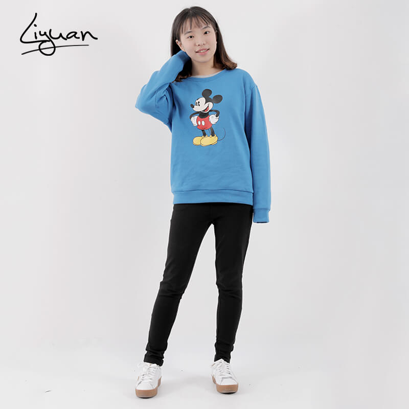 Mickey Mouse Round Collar Hoodie Casual Cute Color Lively Featured Image