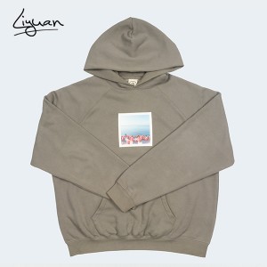 PriceList for Customised Blouse - Men Landscape Design Layering Hoodie Sweatshirt Simple Casual Versatile – Liyuan