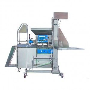 Factory Directly supply Hamburger Forming Machine Automatic Burger Patty Making Line Meat Pie Making Machine Automatic Meat Pie Forming Machine