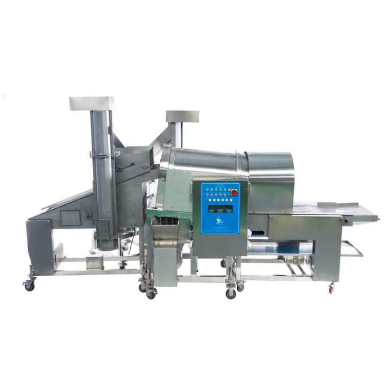 Industrial Fried Food Flouring Coating Machine Tenders flouring machine Featured Image