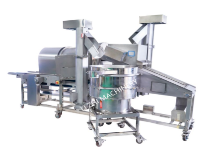 Drum Preduster coating machine replaces labor-intensive labor methods