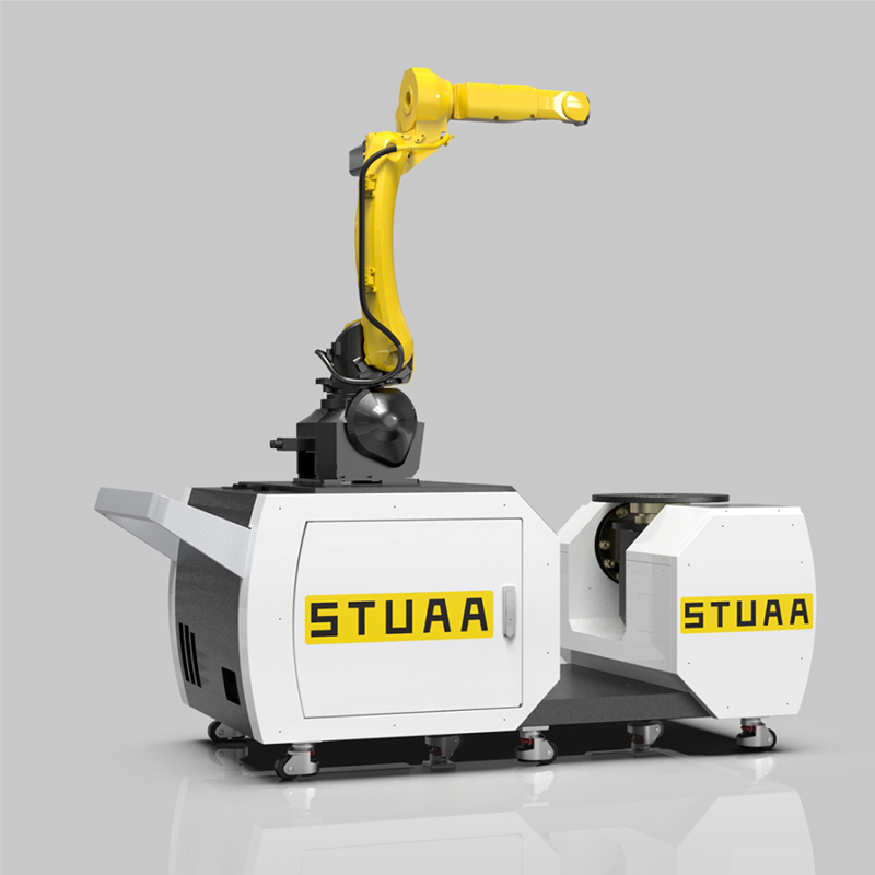 【Desenvolvemento de produtos de deseño industrial】 Robot de pintura intelixente de liña de montaxe industrial de varios eixes