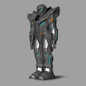 【Ndustrial Design Product Development】 Full Body Entertainment Robot – Luohan Robot