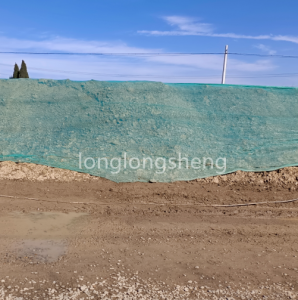 Захист навколишнього середовища покриття ґрунт пил сітка Green Net для будівництва