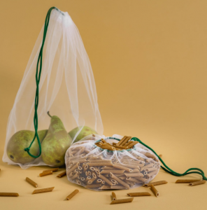 Siatkowa torba na owoce i warzywa, odporna na owady