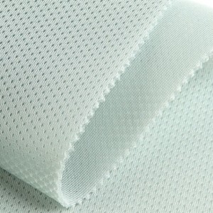 Sandwich fabrics for vamp breathable mesh net fabric
