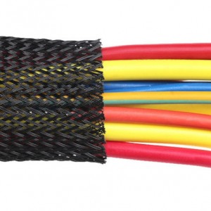 Tråd- og kabelindpakningsnet til beskyttelse af sele