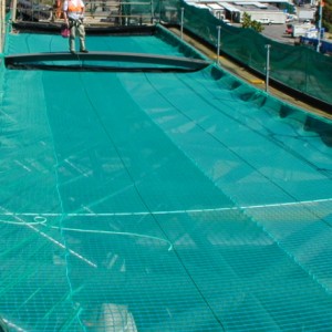 יצרן OEM/ODM סין פלסטיק גדר בטיחות לתעבורה בדרכים PVC נטו
